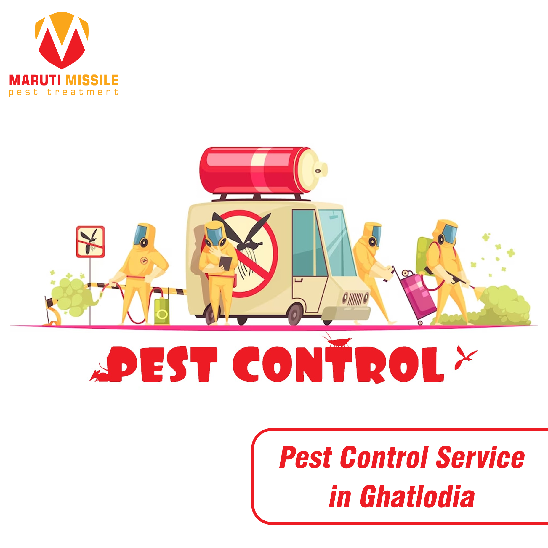 Pest Control Service in Ghatlodia